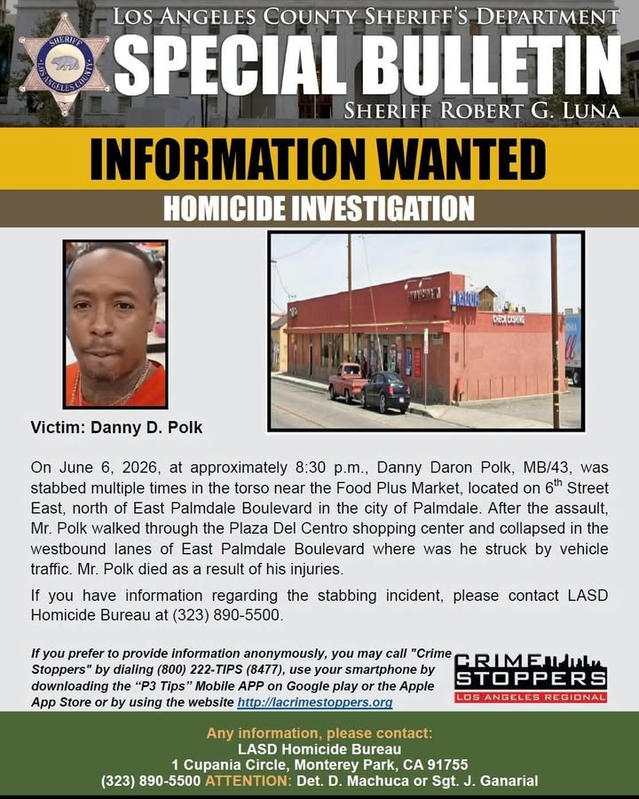 Homicide Detectives from the Los Angeles County Sheriff’s Department ...